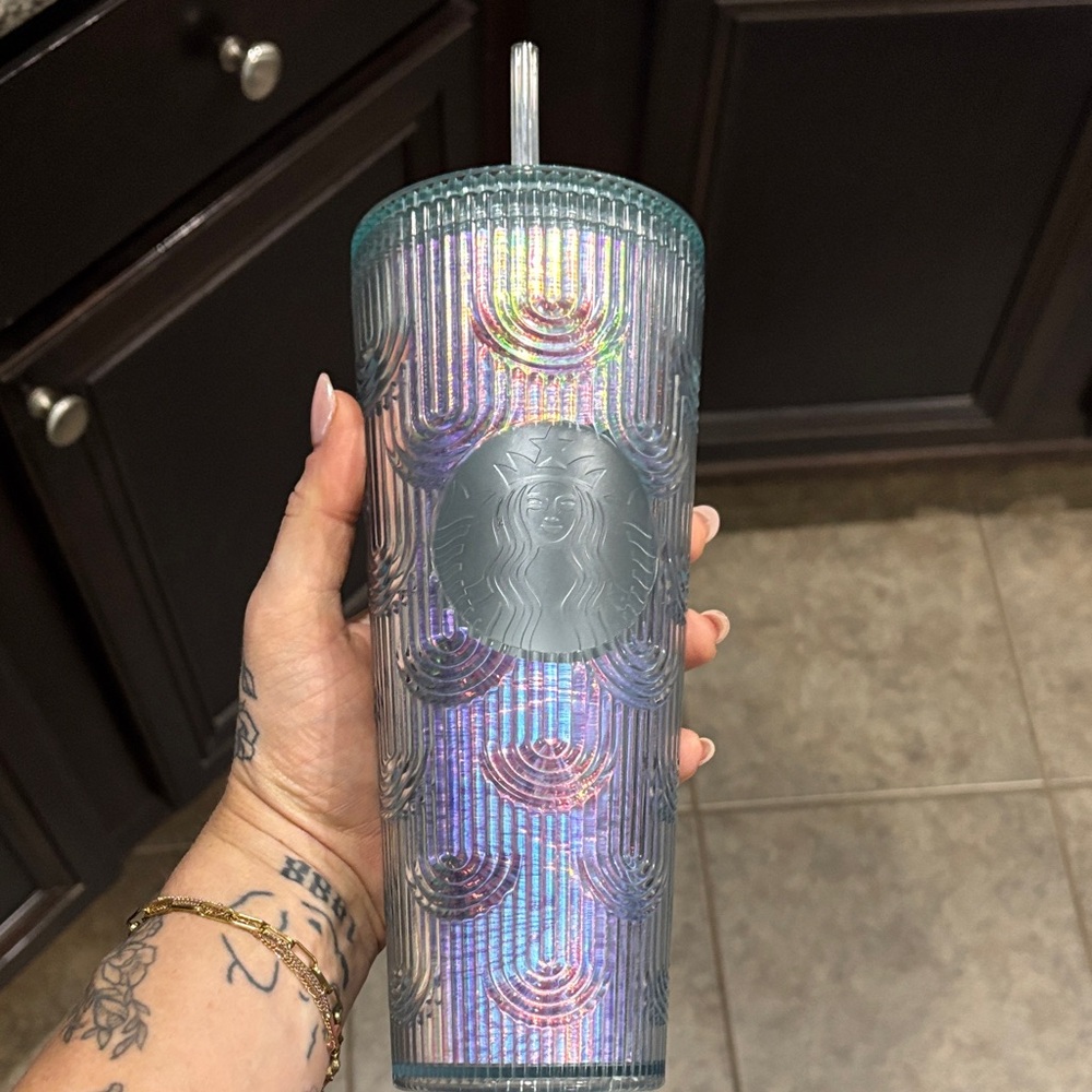Starbucks Holographic Textured Tumbler